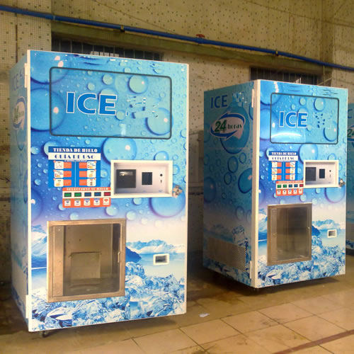 Coin Operated Ice Vending Machine