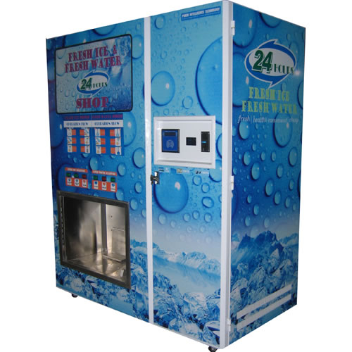 Water and Ice Vending Machine