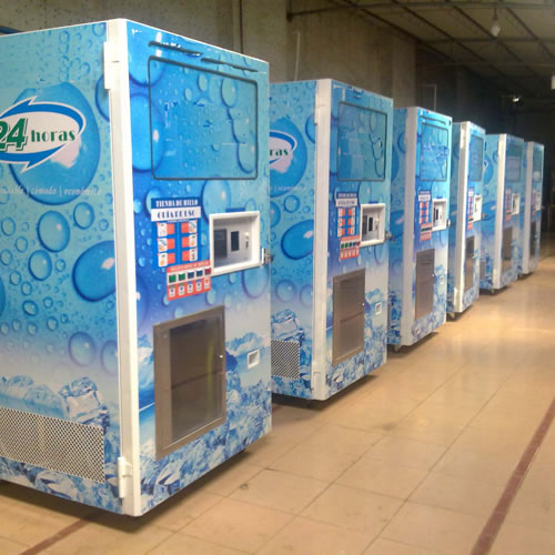 Ice Vending Machinery China Automatic Bagging Ice Vending Machine